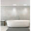 Plafonnier encastré carré simple 1 lumière del Willowridge-567625414