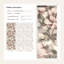 Rouleau de papier peint floral floral