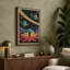 Cosmic Wonder Retro - Wrapped Canvas-174969331-174969332