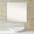 Hera Chrome Bathroom Vanity Non-Beveled Wall Mirror-430057284
