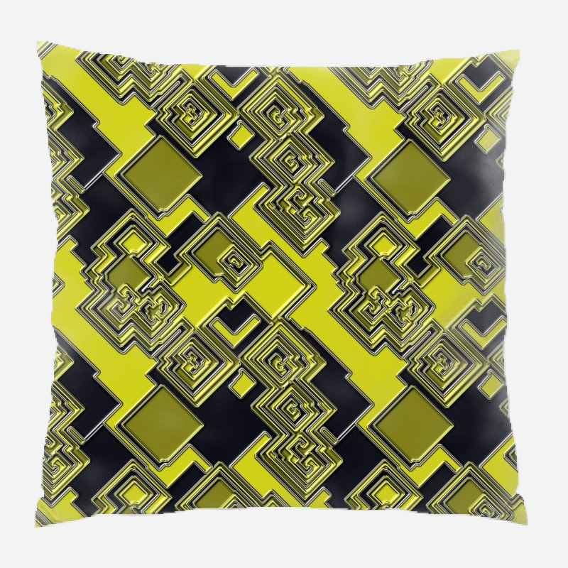 Reversible Throw Pillow, Indoor