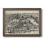 Vue d'oiseau de Londres - Toile de qualité supérieure Westminster, prête à être accrochée-173168562