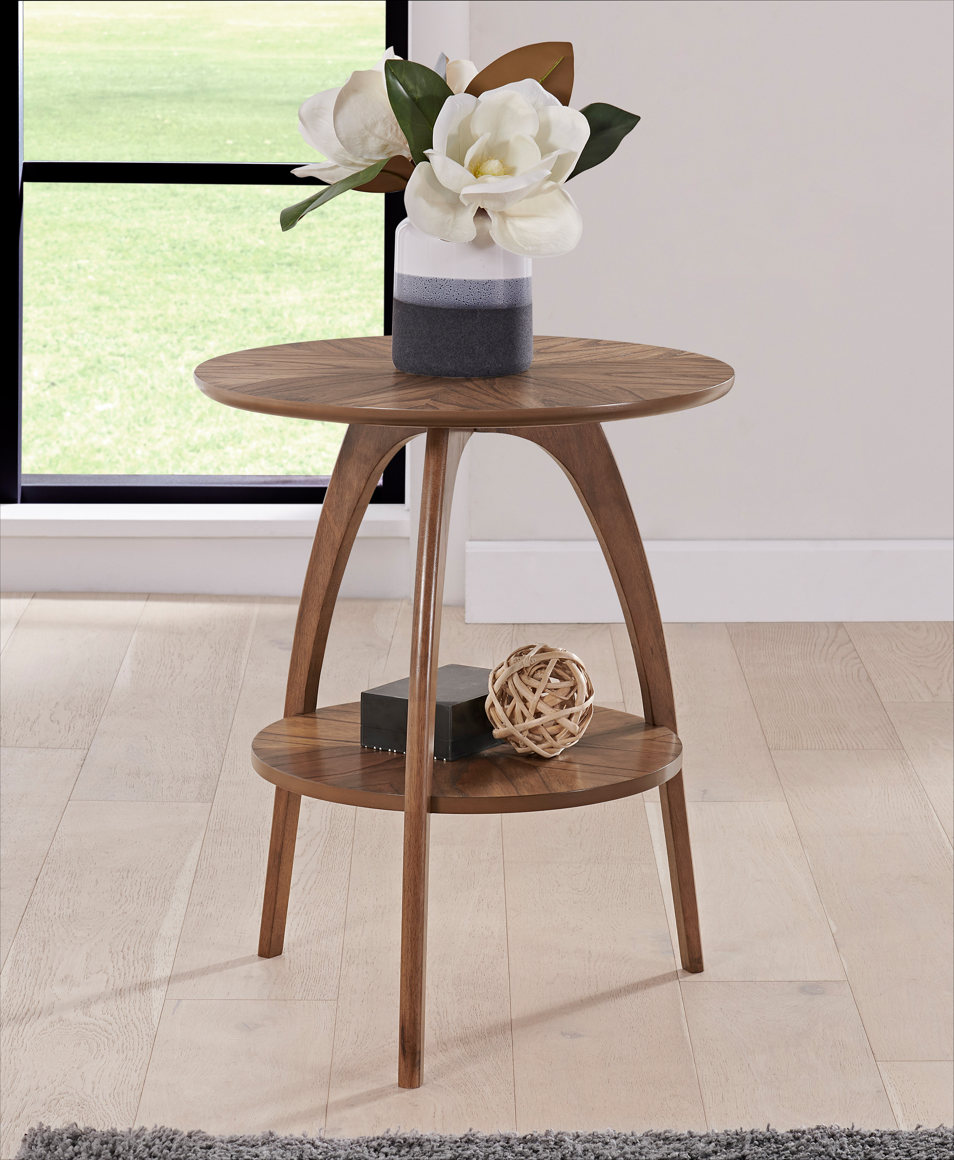 Wade Logan® Atreu Three Leg End Table with Storage & Reviews - Wayfair ...