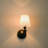 1-Light Modern Fabric Shade Wall Sconce-1188162627