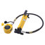  Cric hydraulique 20T, pompe hydraulique manuelle et cric hydraulique à sections multiples