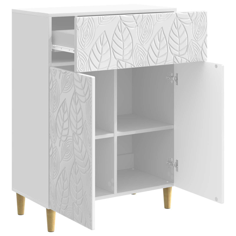 66cm Sideboard, High Gloss White