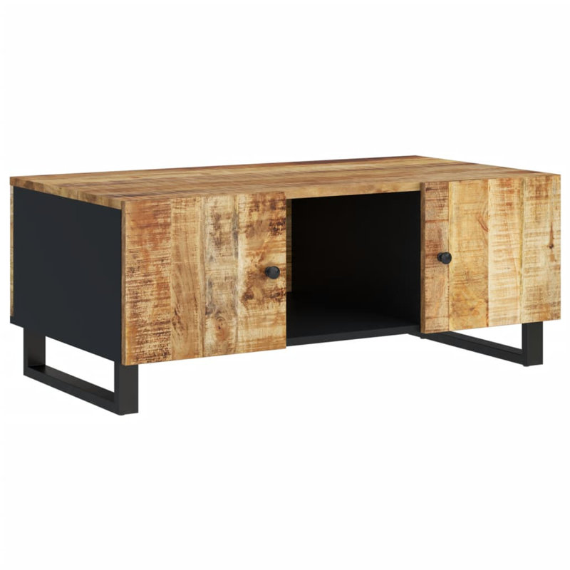 Brookstonval Sled Coffee Table with Storage, Beige