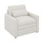 3 Pieces Oversized Cozy Sofa Set With Double Plush Cushion, Comfy Upholstered Cloud Couches-1208582838