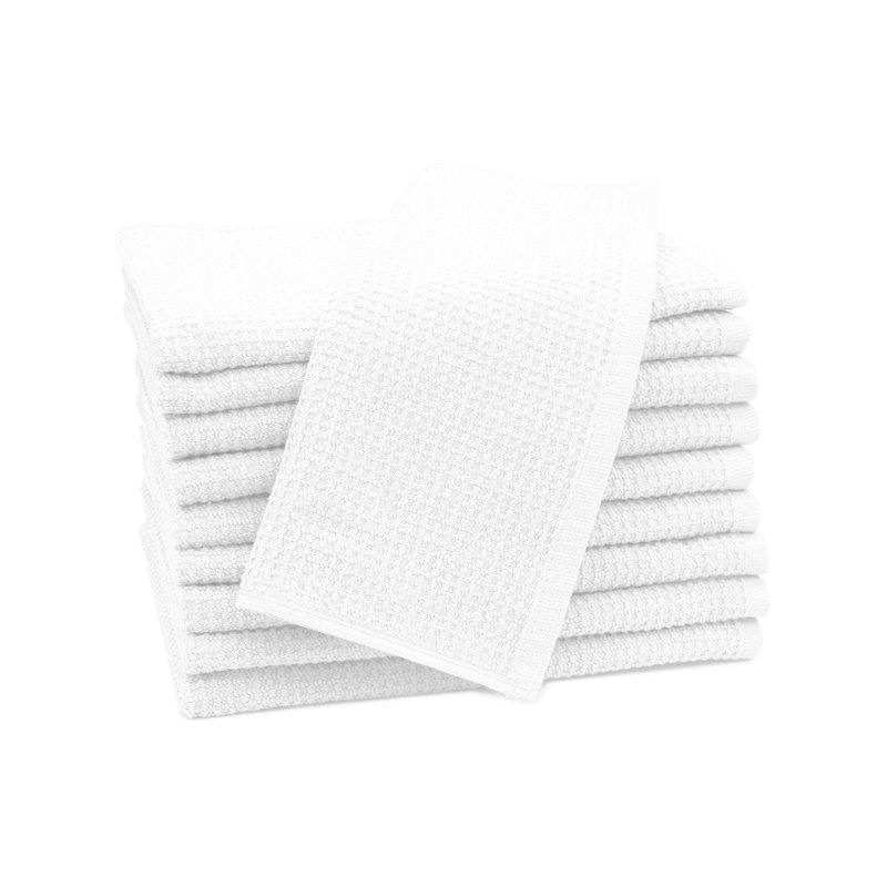 Lightweight Fingertip Towel, White
