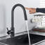 Robinet de cuisine noir