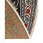 Tapis intérieur / extérieur en polypropylène tissé à la machine en brun / beige Oriental Machinee-98263623
