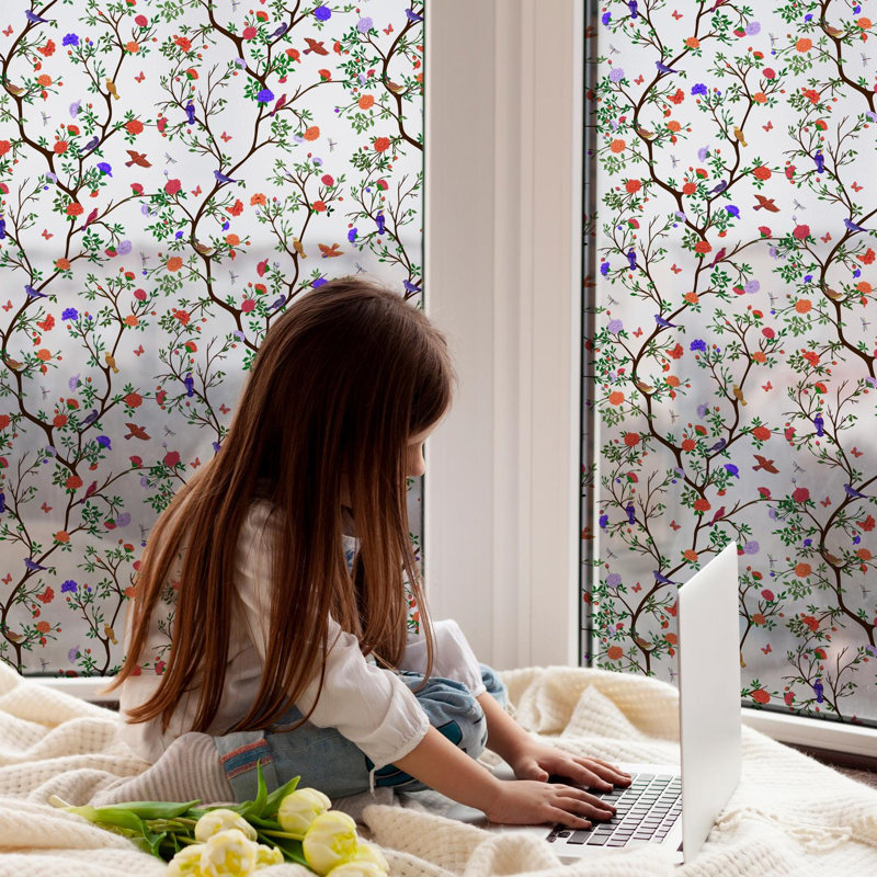 Plants & Flowers Window Decal