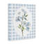 Fleurs sur toile à carreaux bleus, design par Lanie Loreth-1575334978