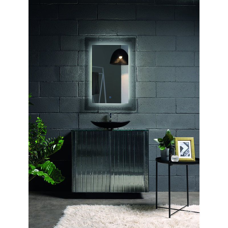 Princess 35'' W Single Vanity, Smoke Gray Silver