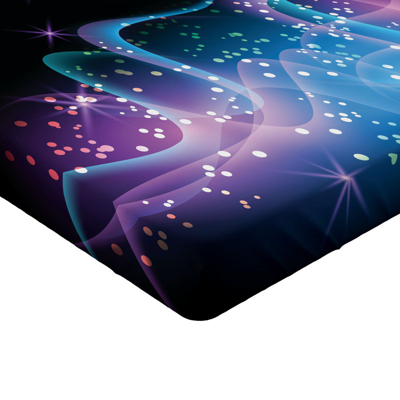 Multicolore drap-housse Ambesonne, Drap-housse de taille très grand