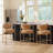27'' Upholstered Counter Stool With Arm-118574583