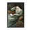 «Woman in Ornate Gown», toile flottante encadrée par Cloverfield & Co.