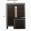 Mobilier de chambre à coucher style contemporain 5 pièces