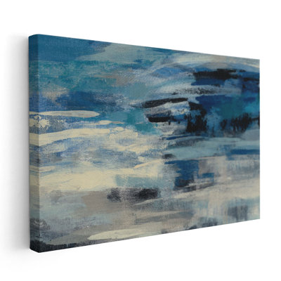 Indigo Wave - reproduction d'art sur toile