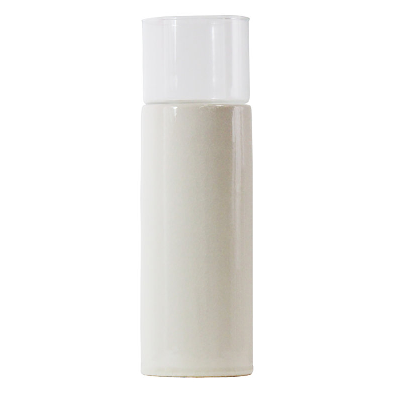 Votive en céramique, Blanc