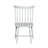 Maddison White Spindle Back Dining Side Chair