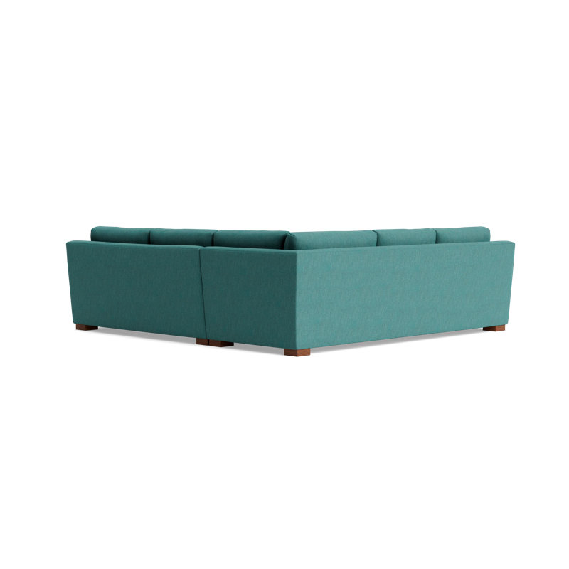 Catalina Corner Sectional, Performance Weave - Spruce, Left Hand Facing