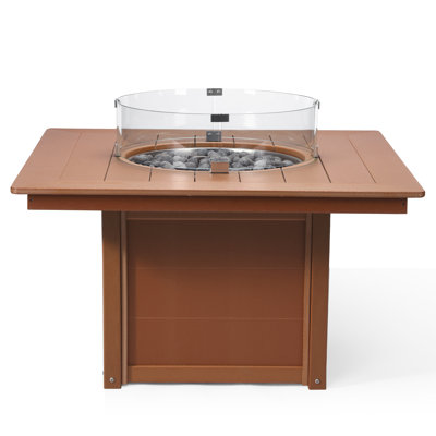 Square 42" Fire Pit Table