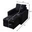 Fauteuil d'appoint classique en velours côtelé, fauteuil d'appoint confortable Canf, fauteuil d'appoint enveloppé de tissu avec repose-pieds, parfait pour les salons modernes dans le salon-1086268237