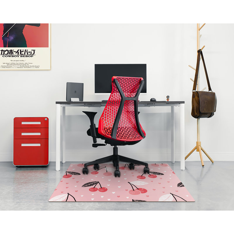 Radford Hard Floor Straight Rectangular Chair Mat, 100 x 70 cm