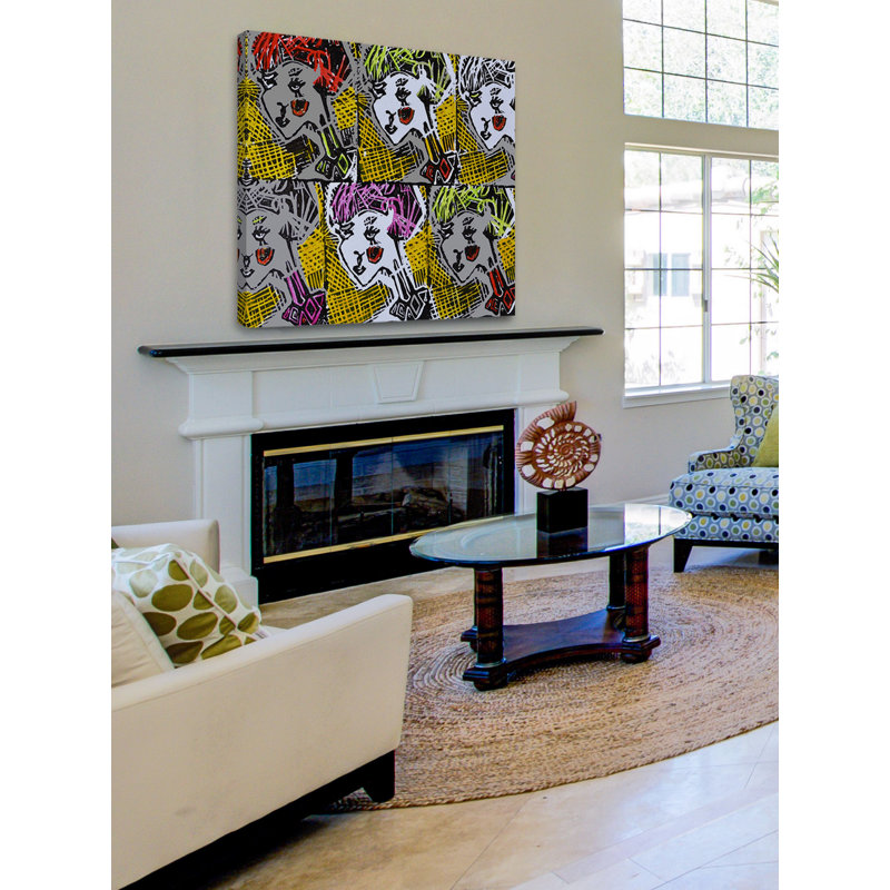 Lana Greben - Wrapped Canvas Painting, 101cm H x 101cm W x 3.81cm D