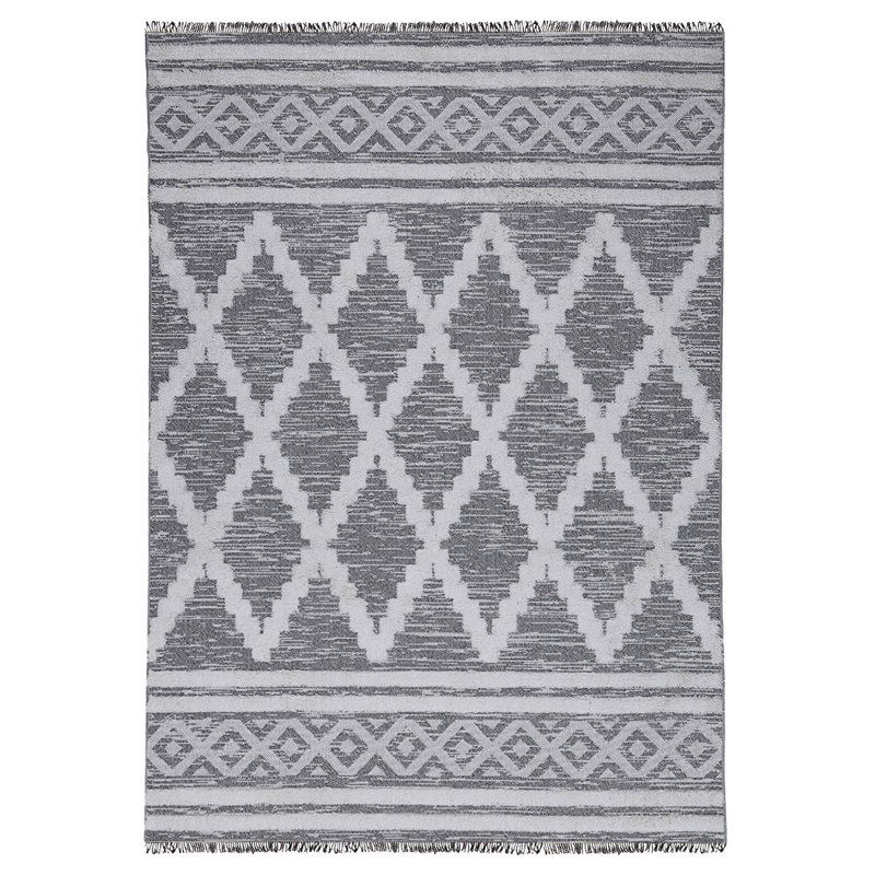 Sutapa Cotton Southwestern Indoor Rug, Runner 2'6" x 6'7"