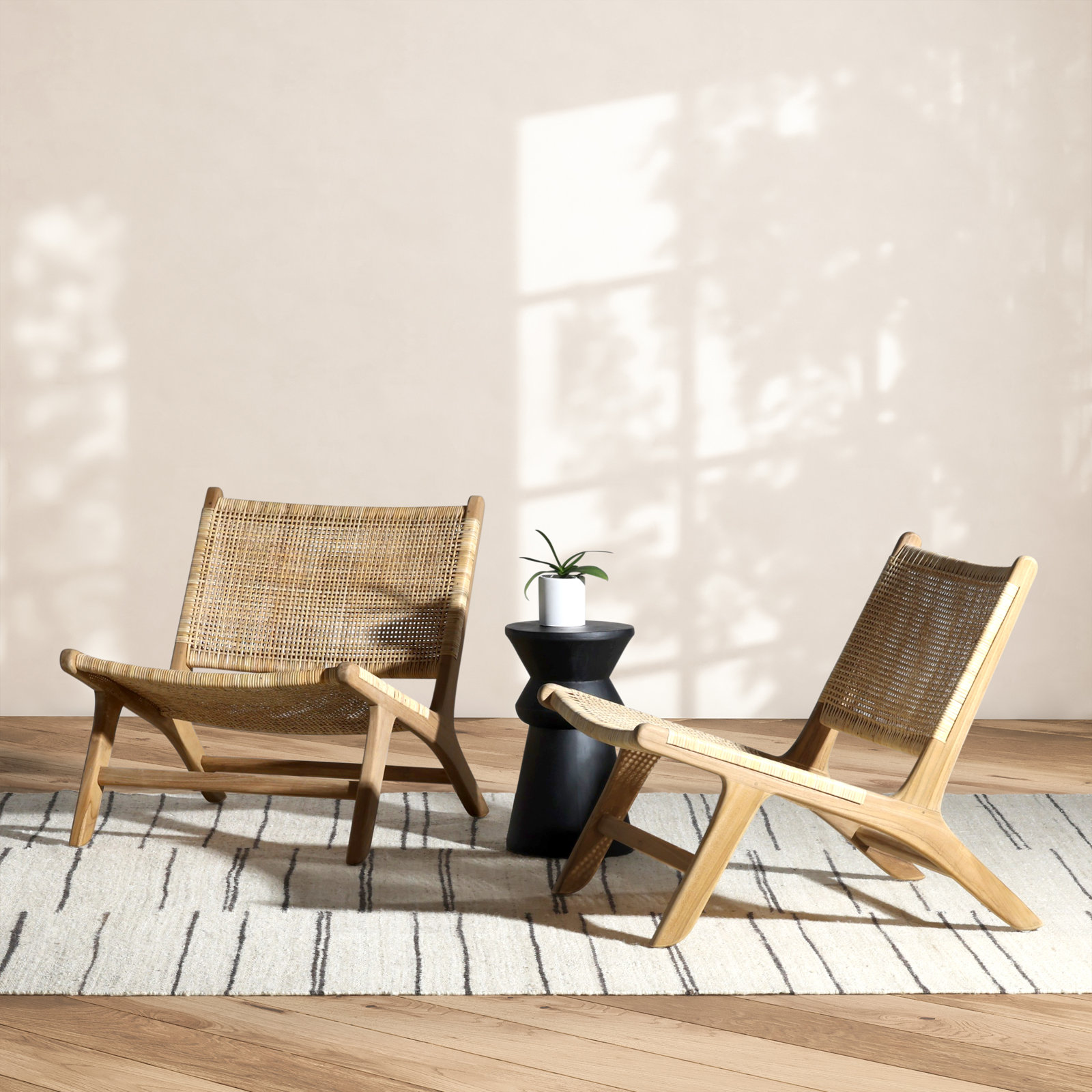 Teak Accent Chair