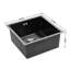 Belfry Kitchen Mascarenaz 17.32mm W Single Bowl Stainless Steel Drop-In Kitchen Sink