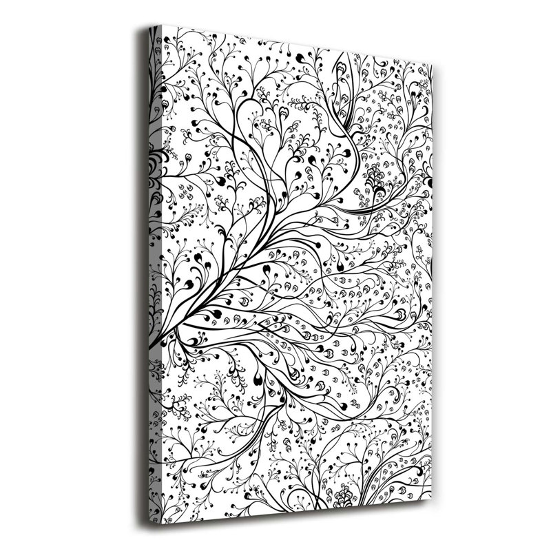 Twigs - Wrapped Canvas Print