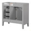 36" Bathroom Vanity Without Sink, Cabinet Base Only, Bathroom Cabinet With Drawers, Solid Frame And MDF Board-2137739009
