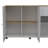Sayville 2-Drawer 2-Shelf Kitchen Island White And Pine