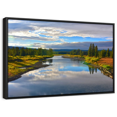 Tranquil Snake River Canvas Print