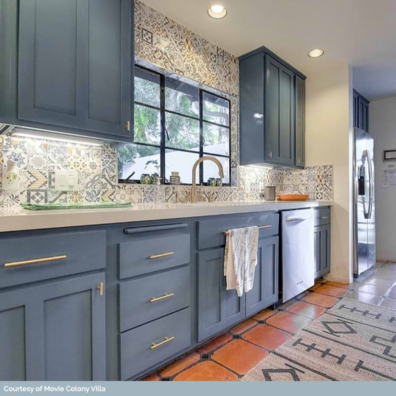 Santa Monica 4X12 Ceramic Wall Tile, Warm Deco