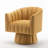 Murrow Velvet Swivel Barrel Chair-409425048