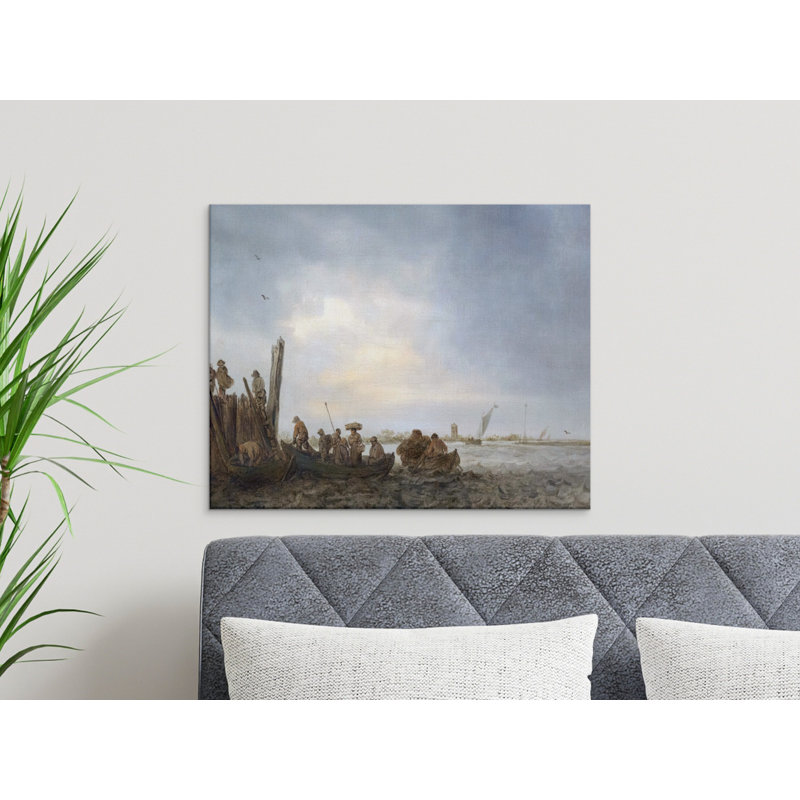 Mirabal Wrapped Canvas Print Set, 48x16