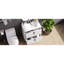 Meuble-lavabo de 30 po avec lavabo en céramique, conception cannelée pour impact visuel, glissières de tiroir à fermeture en douceur, tiroirs d'extension, 5,8 po, pieds 8,27 po, blanc, solution de rangement fonctionnelle-757031177