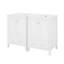 Meuble-lavabo 48 po avec tiroir divisé et tablette de porte double couche-241711366