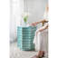 Tabouret avec design Capiz