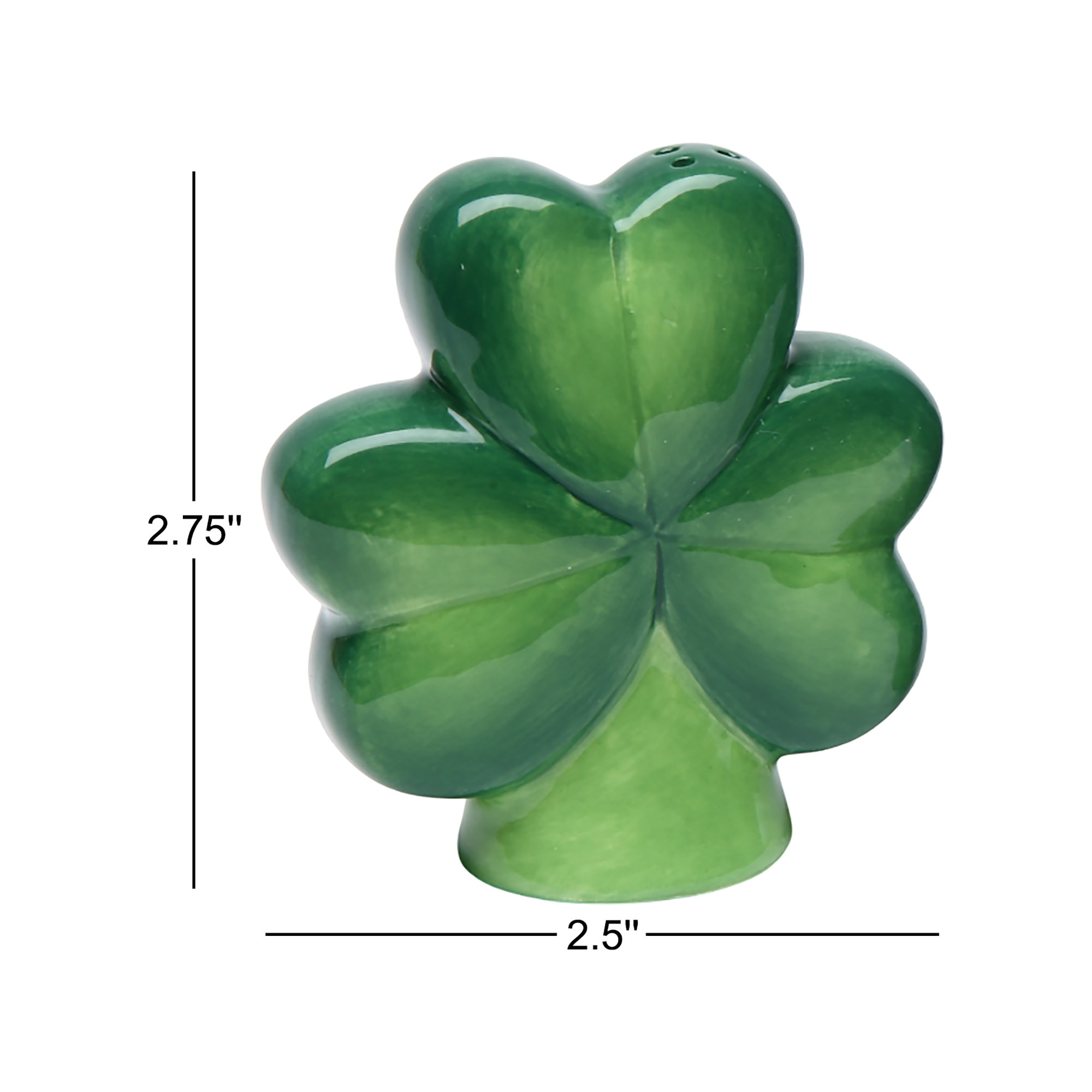 Shamrock Salt and Pepper