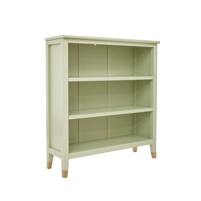Bookcase, Teal, (3 Shelves) 38" H x 35" W x 12" D