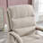 Aura Dual Motor Power Lift Chenille 180° Recliner With Wooden Armrests, Heated Massage, Side Pockets-1026683483