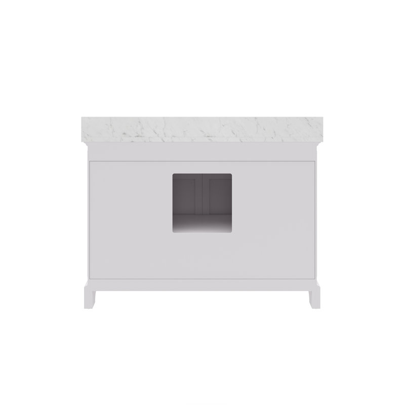 Derby 48'' W Single Vanity, Pure White