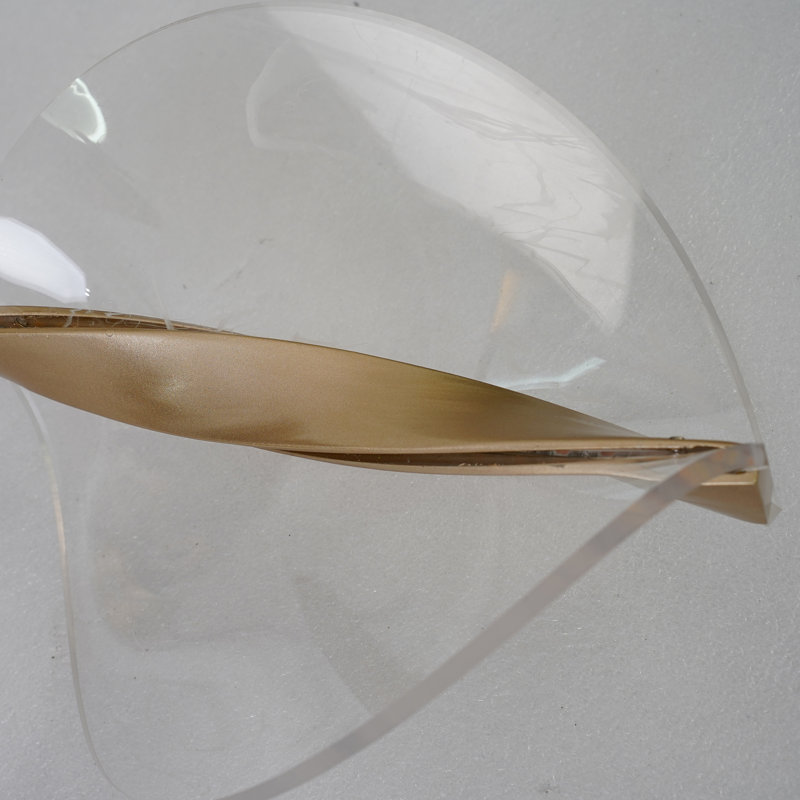 Luminaire suspendu moderne à intensité variable avec abat-jour en acrylique et télécommande