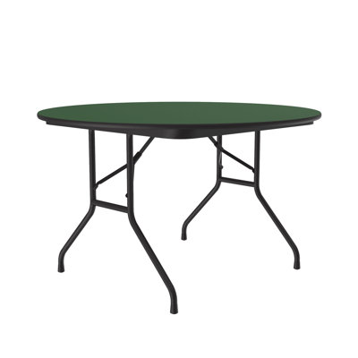 Table circulaire pliante portable