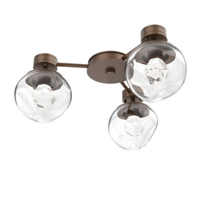 3 - Light LED Flush Mount